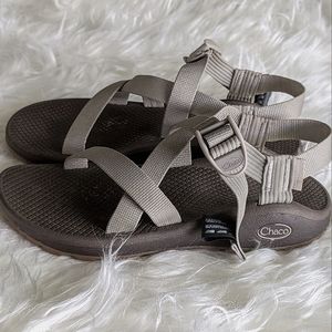 Chaco Women's Zcloud Sandal, 7 - Solid Moon Rock Grey ☁️Excellent Condition☁️